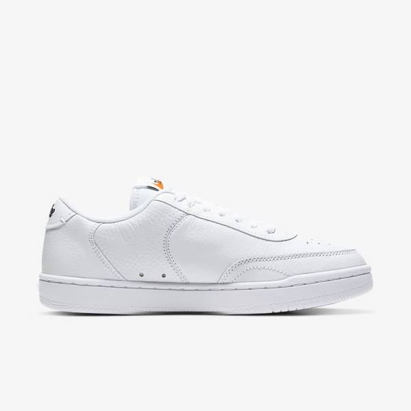 Nike Court Vintage Premium Naisten Tennarit Valkoinen Oranssi Mustat | NK571SMH