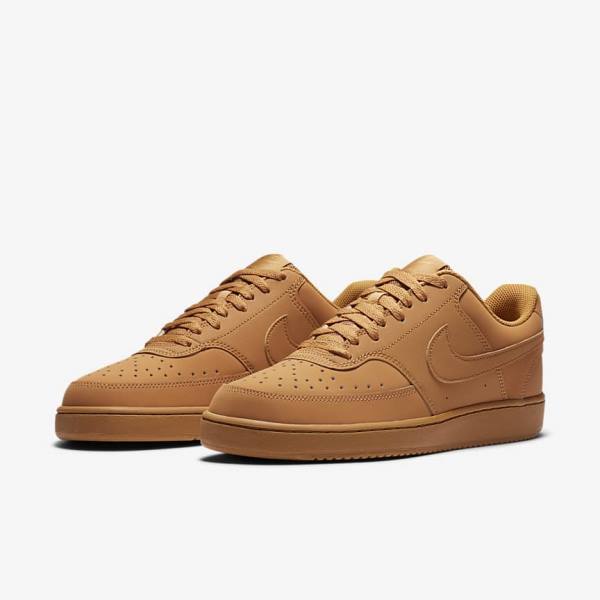 Nike Court Vision Low Miesten Tennarit Ruskea | NK912TJW