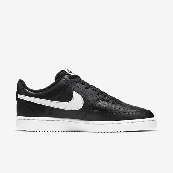 Nike Court Vision Low Naisten Tennarit Mustat Valkoinen | NK819HIC