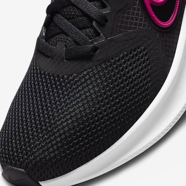 Nike Downshifter 11 Maantie Naisten Juoksukengät Mustat Tummanharmaat Valkoinen | NK034KTA