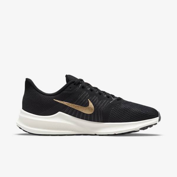 Nike Downshifter 11 Maantie Naisten Juoksukengät Mustat Tummanharmaat Metal Kupari | NK416ETW