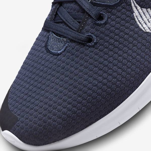 Nike Flex Experience Run 11 Next Nature Maantie Miesten Juoksukengät Laivastonsininen Tummanobsidian Valkoinen | NK903KSH