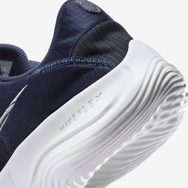 Nike Flex Experience Run 11 Next Nature Maantie Miesten Juoksukengät Laivastonsininen Tummanobsidian Valkoinen | NK903KSH