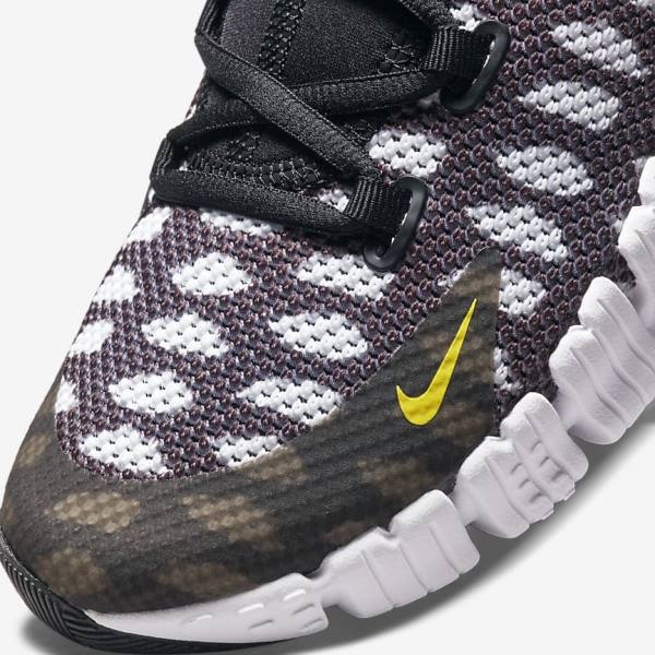 Nike Free Metcon 4 Naisten Treenikengät Mustat Valkoinen Sininen Keltainen | NK198ZQN