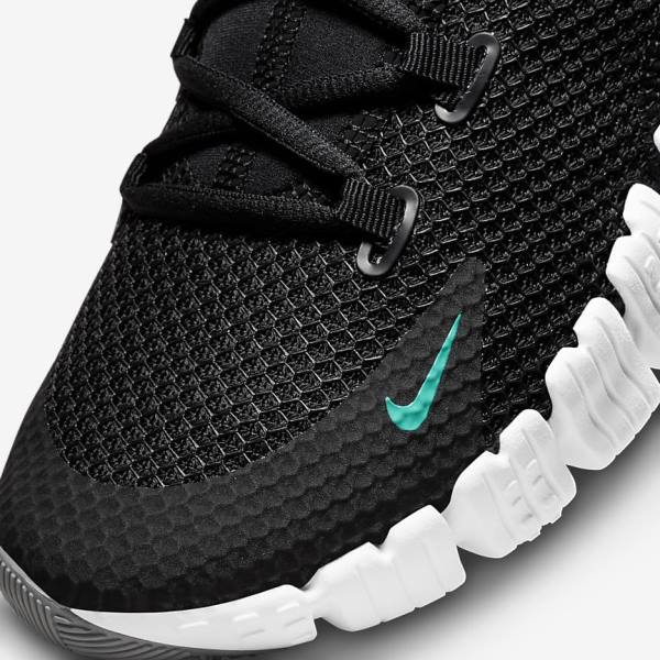 Nike Free Metcon 4 Naisten Treenikengät Mustat Oranssi Valkoinen Turkoosi | NK456AVE