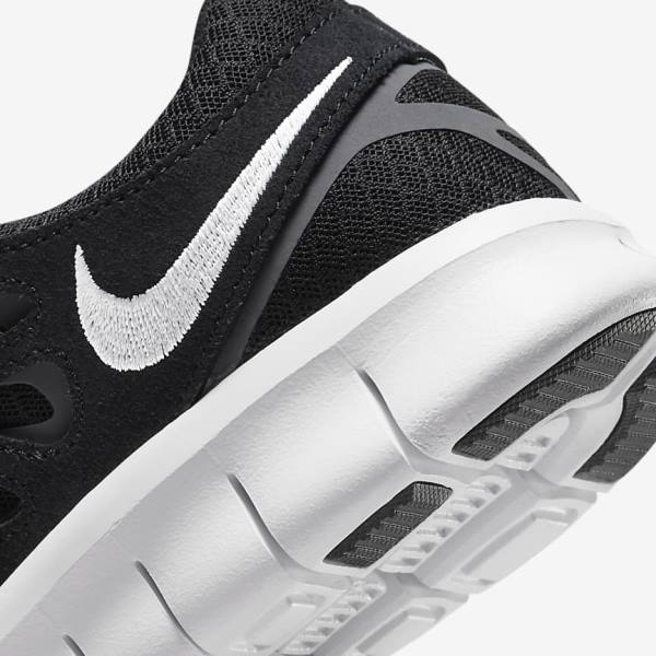 Nike Free Run 2 Miesten Tennarit Mustat Tummanharmaat Valkoinen | NK154EDU