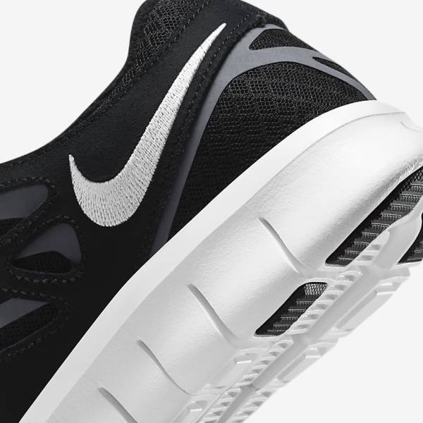 Nike Free Run 2 Naisten Tennarit Mustat Tummanharmaat Valkoinen | NK597WPC