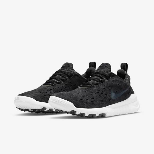 Nike Free Run Trail Miesten Tennarit Mustat Valkoinen Tummanharmaat | NK268TXE