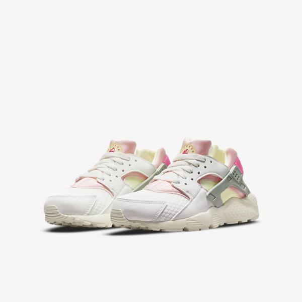 Nike Huarache Run Older Lasten Tennarit Valkoinen | NK182LUT