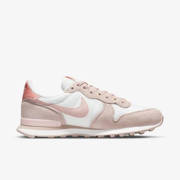 Nike Internationalist Naisten Tennarit Valkoinen Khaki Harmaat Vaalean | NK798JOB