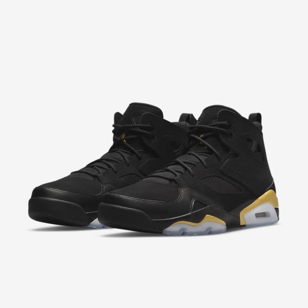 Nike Jordan Flight Club 91 Miesten Tennarit Mustat Metal Kultaiset | NK764ZPL