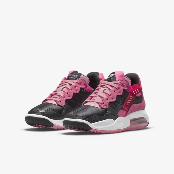 Nike Jordan MA2 Older Lasten Tennarit Mustat Pinkki Koralli | NK170TNF