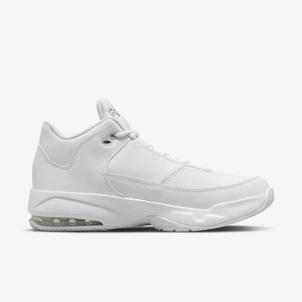 Nike Jordan Max Aura 3 Miesten Jordan Kengät Valkoinen Metal Hopea | NK139UEN