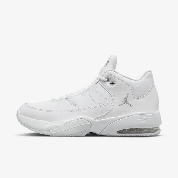 Nike Jordan Max Aura 3 Miesten Jordan Kengät Valkoinen Metal Hopea | NK139UEN