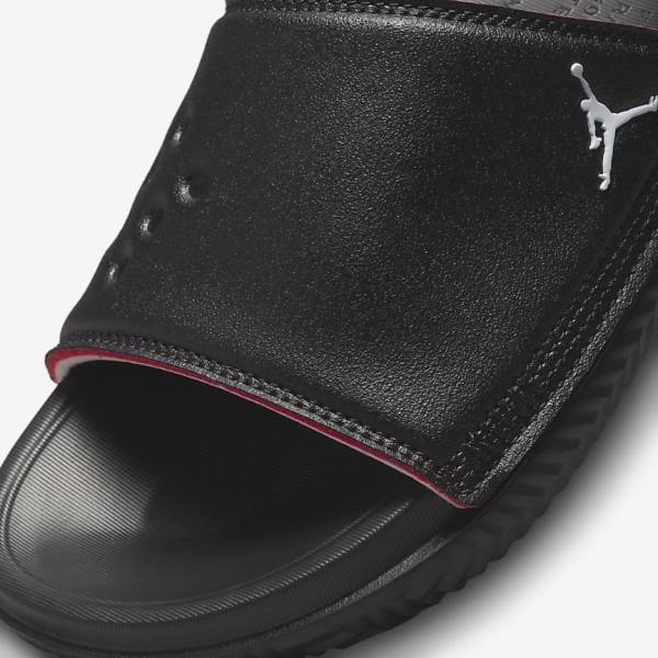 Nike Jordan Play Older Lasten Rantasandaalit Mustat Punainen | NK407EIS