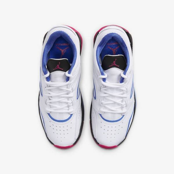 Nike Jordan Point Lane Older Lasten Tennarit Valkoinen Sininen Mustat Pinkki | NK012AYQ