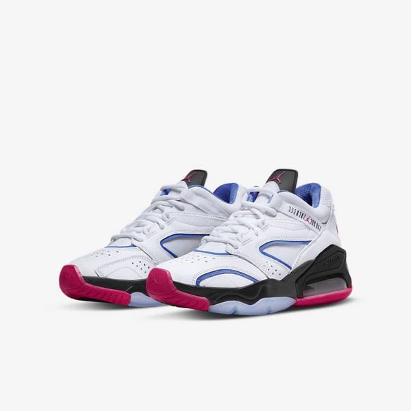 Nike Jordan Point Lane Older Lasten Tennarit Valkoinen Sininen Mustat Pinkki | NK012AYQ