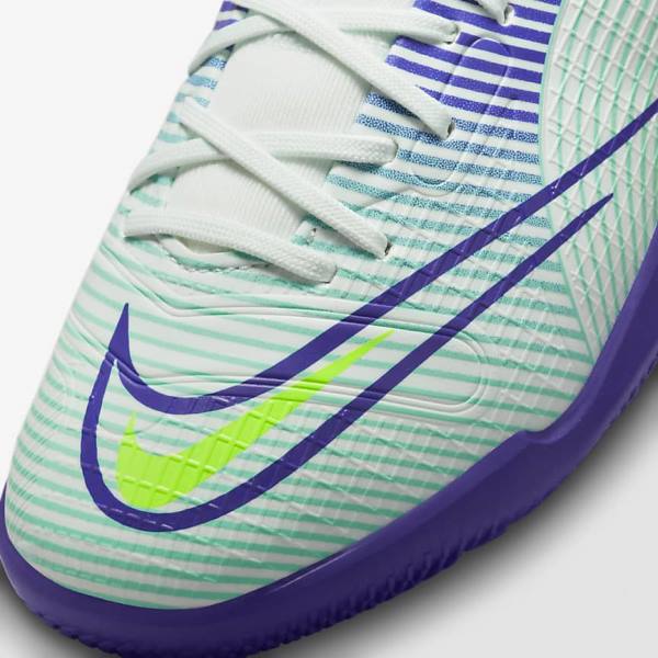 Nike Jr. Mercurial Dream Speed Superfly 8 Academy IC Indoor Court Lasten Jalkapallokengät Vihreä Violetit Vihreä | NK479PCX