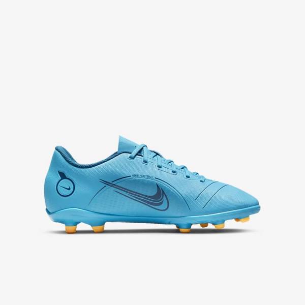 Nike Jr. Mercurial Vapor 14 Club MG Older Multi-Ground Lasten Jalkapallokengät Sininen Oranssi | NK431AMT