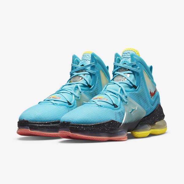 Nike LeBron 19 Miesten Koripallokengät Mustat Punainen Mustat | NK681QHM