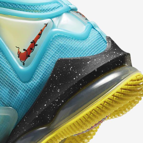 Nike LeBron 19 Miesten Koripallokengät Mustat Punainen Mustat | NK681QHM