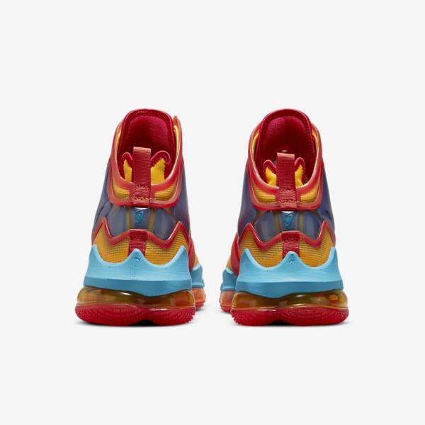 Nike LeBron 19 Miesten Koripallokengät Valkoinen Sininen | NK872MXJ