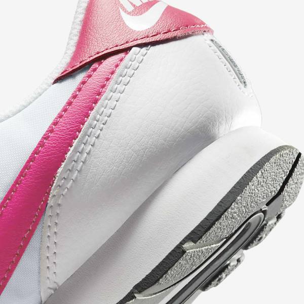 Nike MD Valiant Older Lasten Tennarit Platina Tummanharmaat Pinkki | NK691LPM