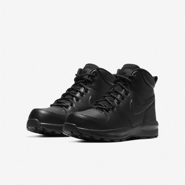 Nike Manoa LTR Older Boot Lasten Tennarit Mustat | NK184WRA