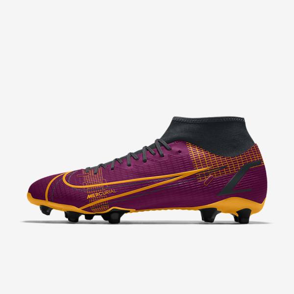 Nike Mercurial Superfly 8 Academy By You Custom Miesten Jalkapallokengät Monivärinen | NK153NOL