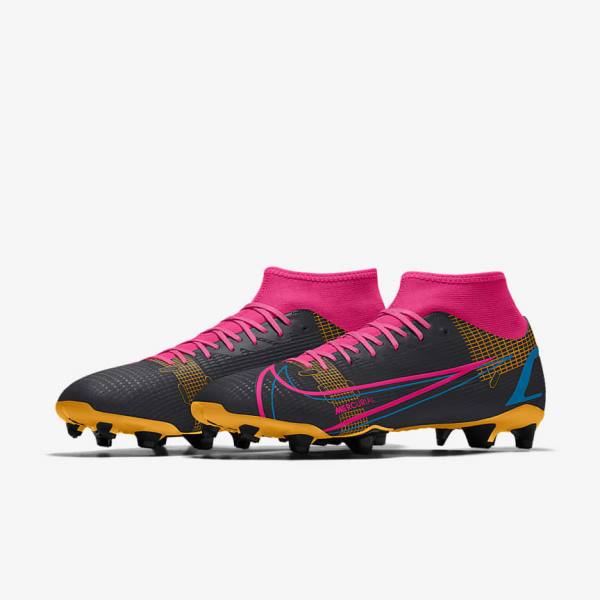 Nike Mercurial Superfly 8 Academy By You Custom Naisten Jalkapallokengät Monivärinen | NK864LKX