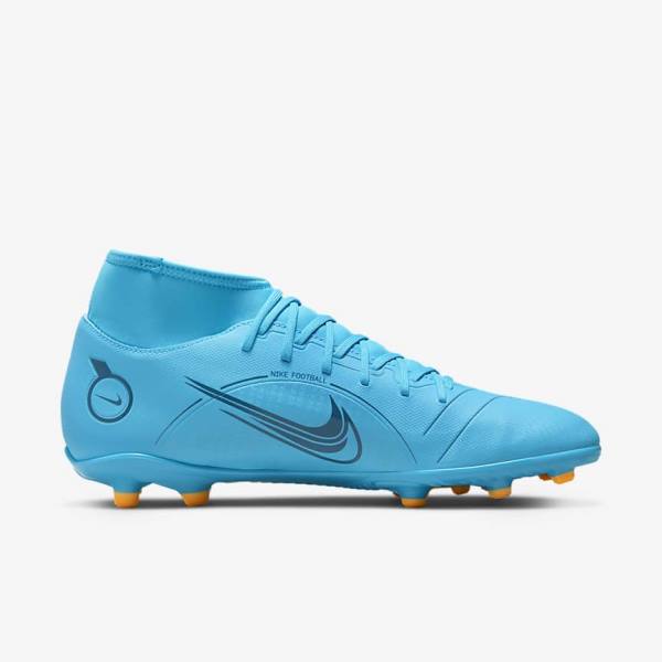 Nike Mercurial Superfly 8 Club MG Multi-Grounds Naisten Jalkapallokengät Sininen Oranssi | NK851KDS