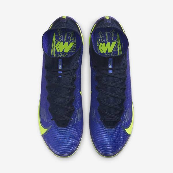 Nike Mercurial Superfly 8 Elite FG Firm-Grounds Miesten Jalkapallokengät Sininen | NK268UPR