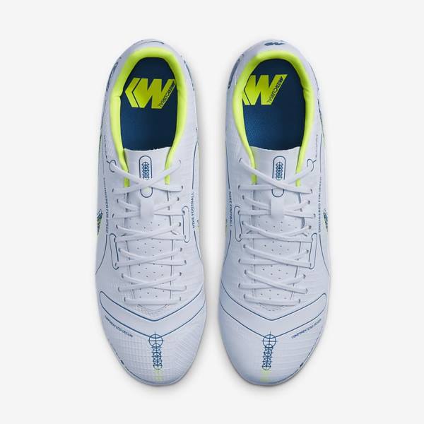 Nike Mercurial Vapor 14 Academy MG Multi-Ground Miesten Jalkapallokengät Harmaat Vaaleansininen Sininen | NK073XZQ