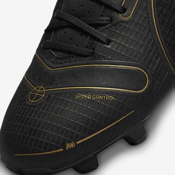 Nike Mercurial Vapor 14 Academy MG Multi-Ground Naisten Jalkapallokengät Mustat Metal Hopea Harmaat Metal Kultaiset | NK417NJG