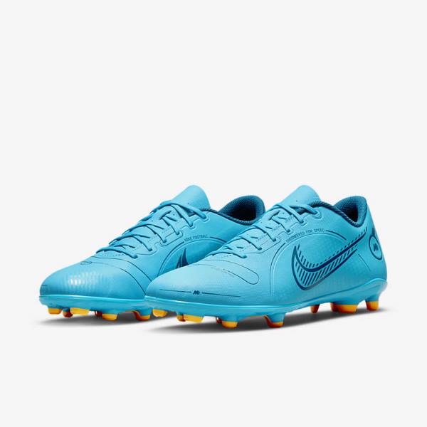 Nike Mercurial Vapor 14 Club MG Multi-Ground Naisten Jalkapallokengät Sininen Oranssi | NK624GVC