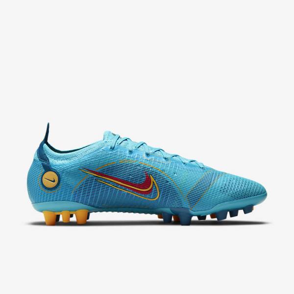 Nike Mercurial Vapor 14 Elite AG Artificial-Grounds Naisten Jalkapallokengät Sininen Oranssi | NK683QZM