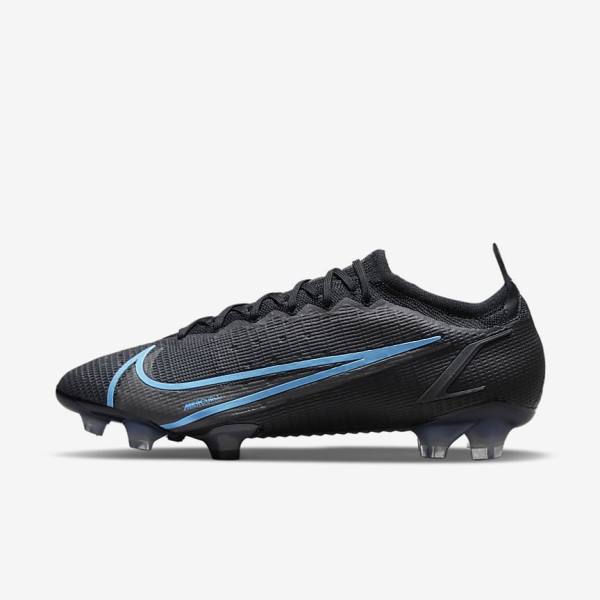 Nike Mercurial Vapor 14 Elite FG Firm-Ground Miesten Jalkapallokengät Mustat | NK408MZI