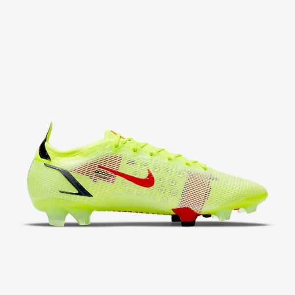 Nike Mercurial Vapor 14 Elite FG Firm-Ground Miesten Jalkapallokengät Mustat Vaaleanpunainen | NK574IGN