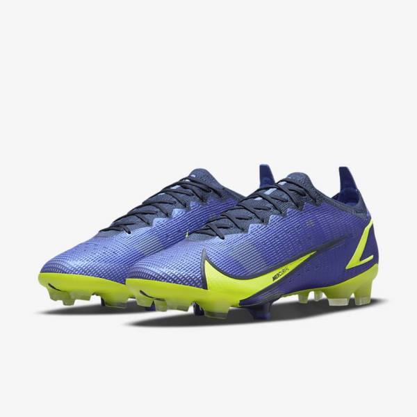 Nike Mercurial Vapor 14 Elite FG Firm-Ground Naisten Jalkapallokengät Sininen | NK829QZU