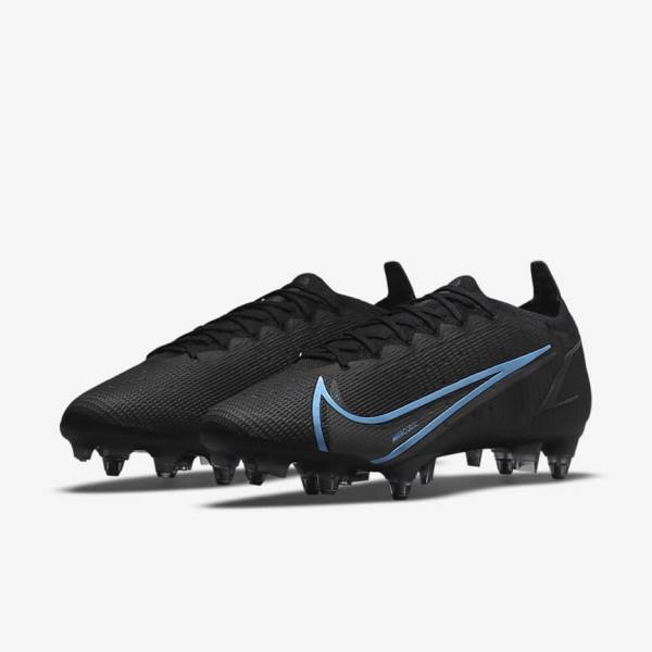 Nike Mercurial Vapor 14 Elite SG-Pro AC Soft-Ground Miesten Jalkapallokengät Mustat Harmaat | NK598CBJ