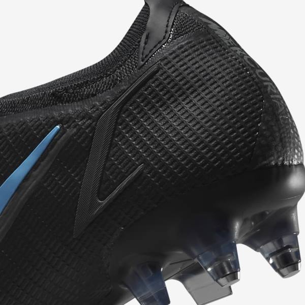 Nike Mercurial Vapor 14 Elite SG-Pro AC Soft-Ground Miesten Jalkapallokengät Mustat Harmaat | NK598CBJ