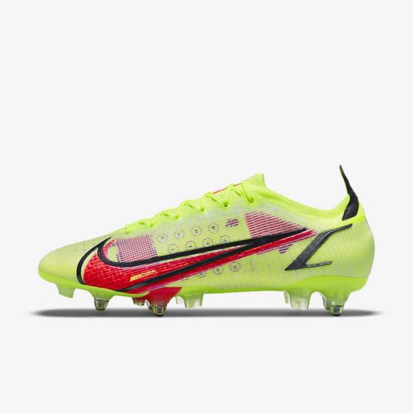 Nike Mercurial Vapor 14 Elite SG-Pro AC Soft-Ground Naisten Jalkapallokengät Mustat Vaaleanpunainen | NK937WEZ