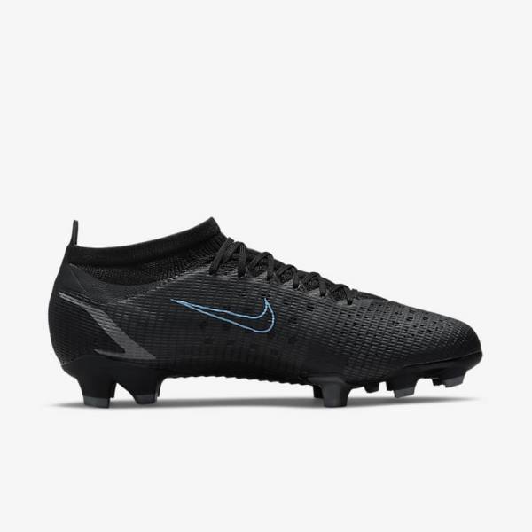 Nike Mercurial Vapor 14 Pro FG Firm-Ground Naisten Jalkapallokengät Mustat | NK406QJL