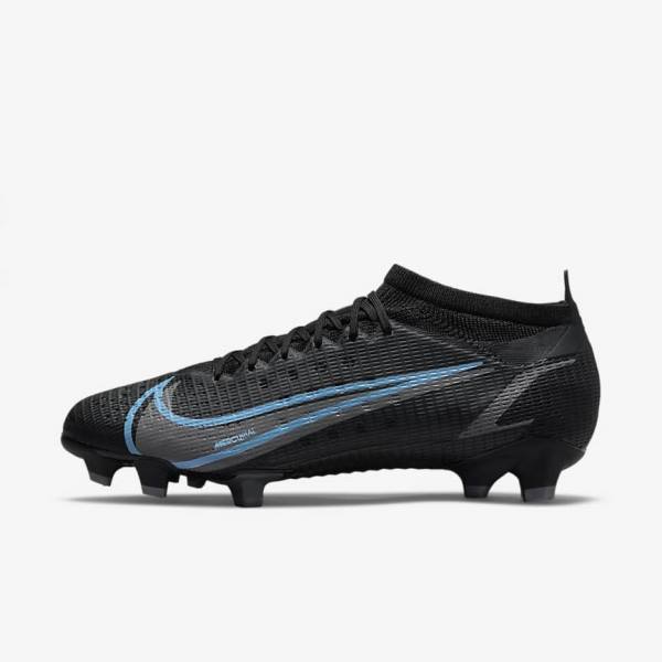 Nike Mercurial Vapor 14 Pro FG Firm-Ground Naisten Jalkapallokengät Mustat | NK406QJL