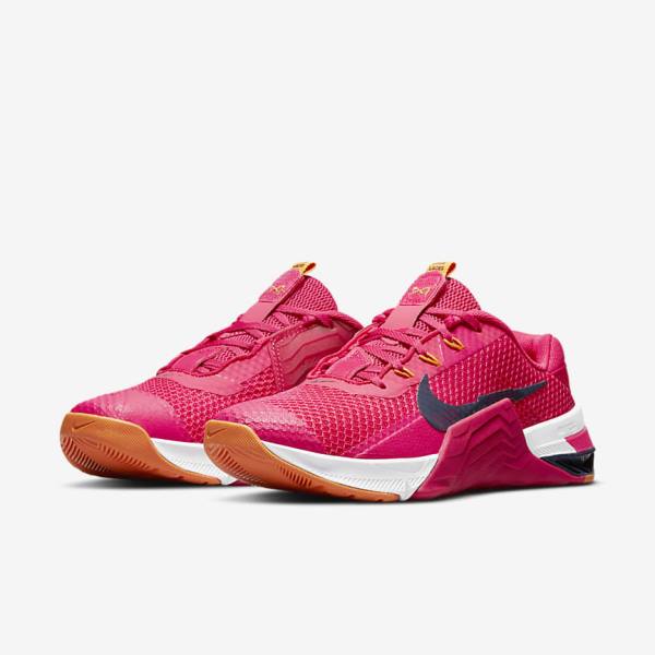 Nike Metcon 7 Naisten Treenikengät Pinkki Keltainen Sininen | NK134JPQ