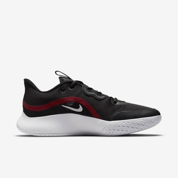 Nike NikeCourt Air Max Volley Hard Court Miesten Tenniskengät Mustat Punainen Valkoinen | NK147VNQ