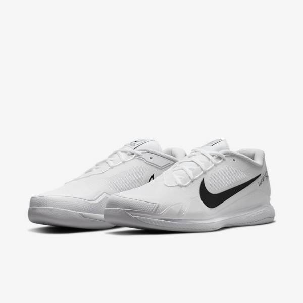 Nike NikeCourt Air Zoom Vapor Pro Carpet Miesten Tenniskengät Valkoinen Mustat | NK584BIC