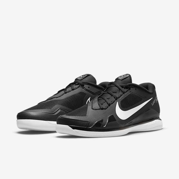 Nike NikeCourt Air Zoom Vapor Pro Carpet Miesten Tenniskengät Mustat Valkoinen | NK768PSE