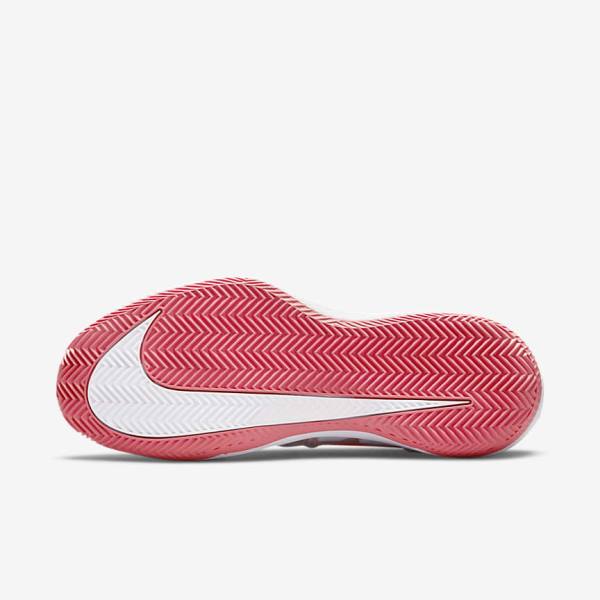 Nike NikeCourt Air Zoom Vapor Pro Clay Court Naisten Tenniskengät Valkoinen Pinkki Vaaleansininen | NK918LCR