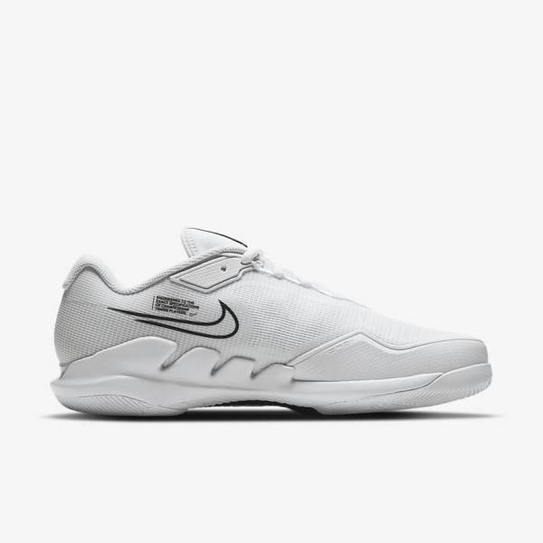 Nike NikeCourt Air Zoom Vapor Pro Hard-Court Miesten Tenniskengät Valkoinen Mustat | NK394DNU